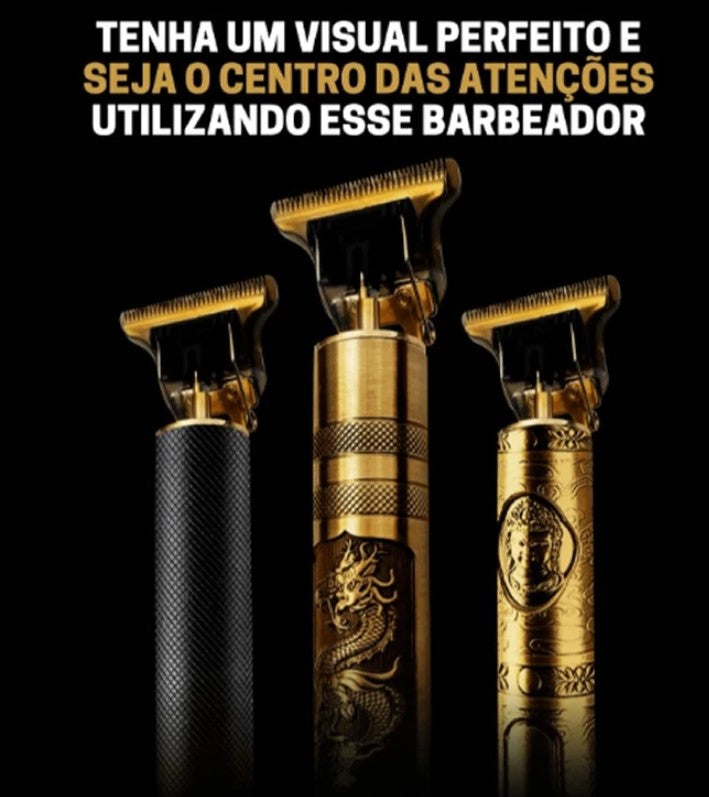 Máquina De Cortar Cabelo Para Barba Masculina Designer Aleatório Elétrico Profissional